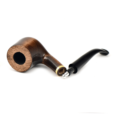 Курительная трубка Mr.Brog Груша №38 Old Boy Gold, без фильтра вид 3
