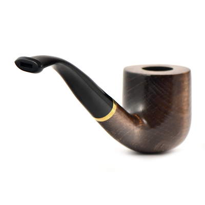 Курительная трубка Mr.Brog Груша №38 Old Boy Gold, без фильтра вид 6