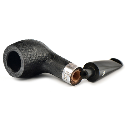 Курительная трубка Peterson 160th Anniversary - (Black) SandBlast - pat. OB P-Lip, без фильтра вид 2