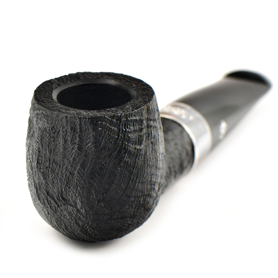 Курительная трубка Peterson 160th Anniversary - (Black) SandBlast - pat. OB P-Lip, без фильтра вид 5