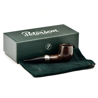 Курительная трубка Peterson 160th Anniversary - Dark Smooth - pat. OB P-Lip, без фильтра вид 7