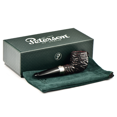 Курительная трубка Peterson 160th Anniversary - Rustic pat. OB P-Lip, без фильтра вид 7