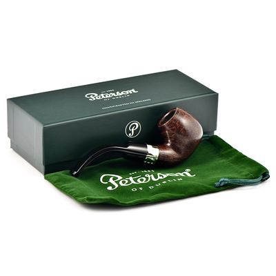 Курительная трубка Peterson Aran Nickel 230, 9 мм вид 7