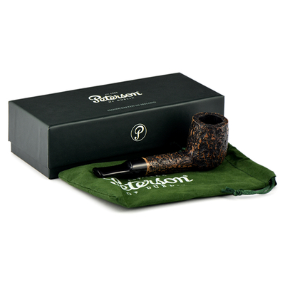 Курительная трубка Peterson Aran Rustic 53, фильтр 9 мм вид 7