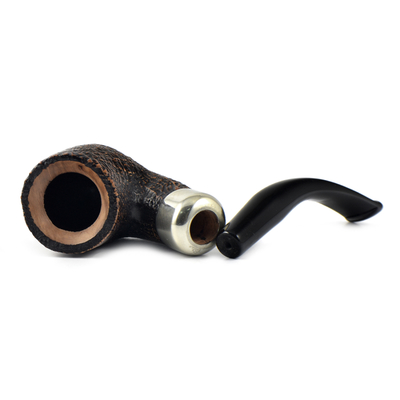 Курительная трубка Peterson Arklow Sandblasted 01, без фильтра вид 6