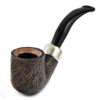 Курительная трубка Peterson Arklow Sandblasted 01, без фильтра вид 5