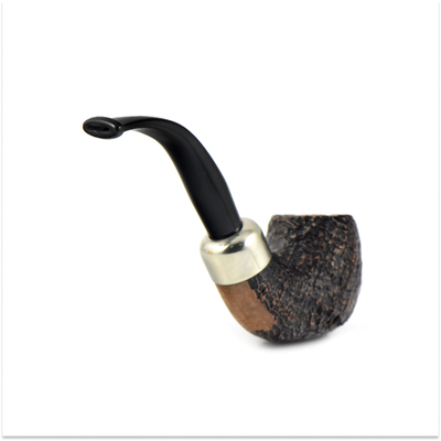 Курительная трубка Peterson Arklow Sandblasted 221, без фильтра вид 4