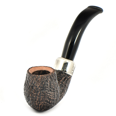 Курительная трубка Peterson Arklow Sandblasted 230, без фильтра вид 2