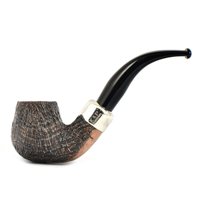 Курительная трубка Peterson Arklow Sandblasted 230, без фильтра вид 1