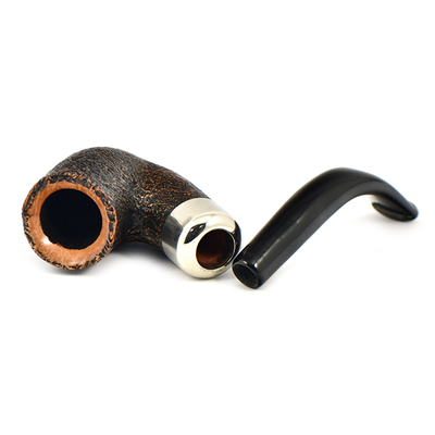 Курительная трубка Peterson Arklow Sandblasted 338, 9 мм вид 6