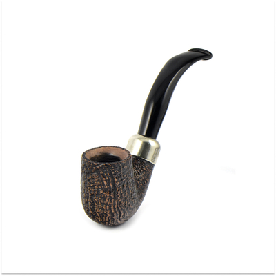 Курительная трубка Peterson Arklow Sandblasted 338, без фильтра вид 5