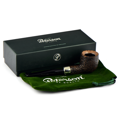 Курительная трубка Peterson Arklow Sandblasted 606, без фильтра вид 7