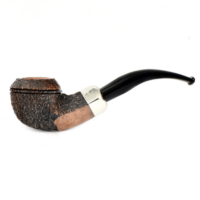 Курительная трубка Peterson Arklow Sandblasted 80s, без фильтра вид 1