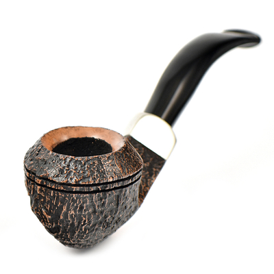 Курительная трубка Peterson Arklow Sandblasted 80s, без фильтра вид 2
