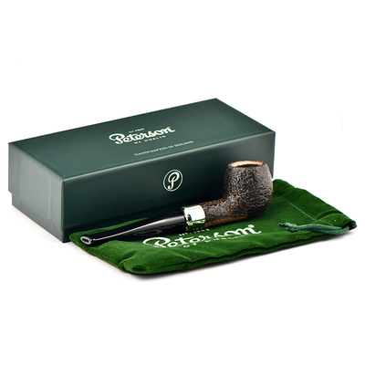 Курительная трубка Peterson Arklow SandBlasted 87, без фильтра вид 6