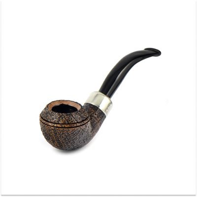 Курительная трубка Peterson Arklow Sandblasted 999, без фильтра вид 5