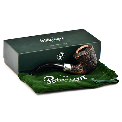 Курительная трубка Peterson Arklow Sandblasted B10, 9 мм вид 7