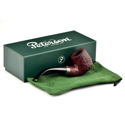 Курительная трубка Peterson Christmas Pipe 2023 SandBlast 01, 9 мм. вид 6