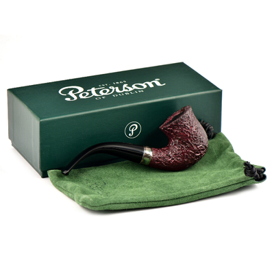 Курительная трубка Peterson Christmas Pipe 2023 SandBlast 005, без фильтра вид 7