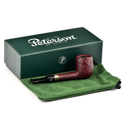 Курительная трубка Peterson Christmas Pipe 2023 SandBlast 053, без фильтра вид 7