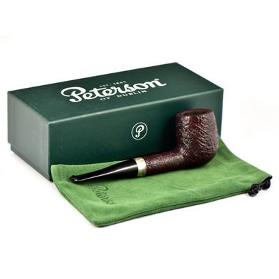 Курительная трубка Peterson Christmas Pipe 2023 SandBlast 106, 9 мм. вид 7