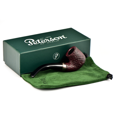 Курительная трубка Peterson Christmas Pipe 2023 SandBlast 338, 9 мм. вид 7