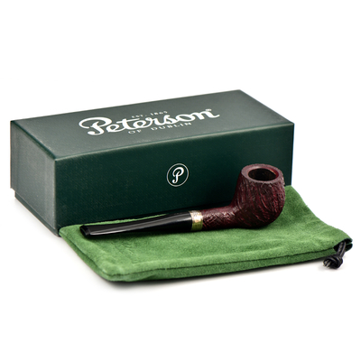 Курительная трубка Peterson Christmas Pipe 2023 SandBlast 86, без фильтра вид 7