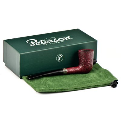 Курительная трубка Peterson Christmas Pipe 2023 SandBlast D17, без фильтра вид 9