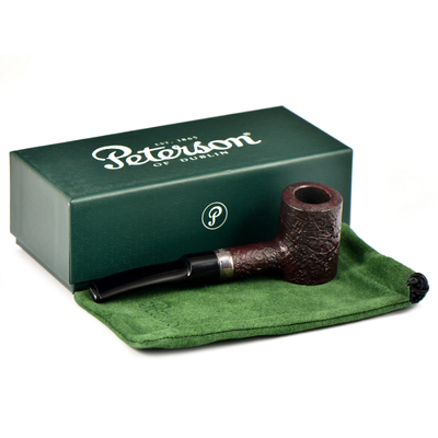 Курительная трубка Peterson Christmas Pipe 2023 SandBlast D 019, 9 мм. вид 7