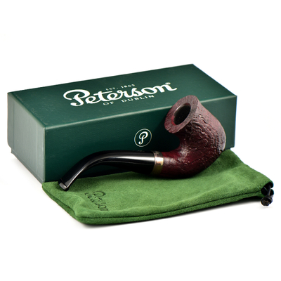 Курительная трубка Peterson Christmas Pipe 2023 SandBlast XL 011, 9 мм. вид 7