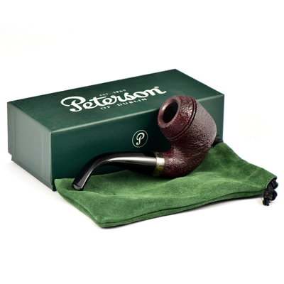 Курительная трубка Peterson Christmas Pipe 2023 SandBlast XL17, 9 мм. вид 7
