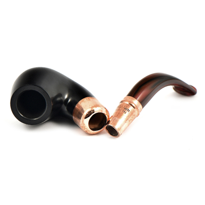 Курительная трубка Peterson Christmas Pipe 2024 Ebony 230, без фильтра вид 6