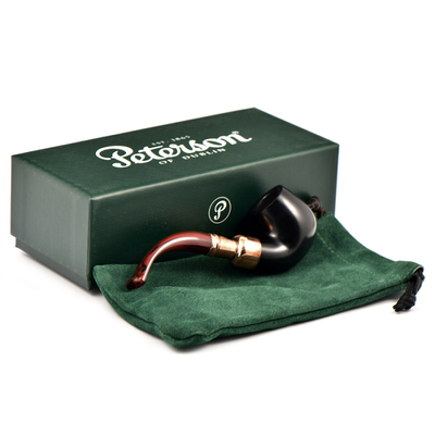 Курительная трубка Peterson Christmas Pipe 2024 Ebony 230, без фильтра вид 7