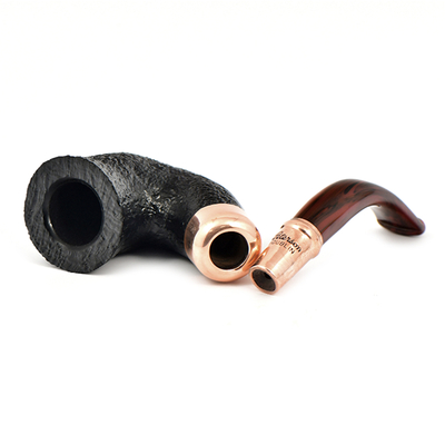 Курительная трубка Peterson Christmas Pipe 2024 SandBlasted 05, без фильтра вид 6