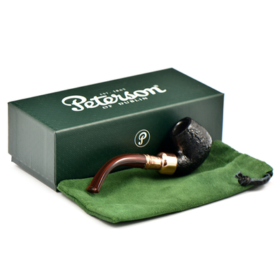 Курительная трубка Peterson Christmas Pipe 2024 SandBlasted 230, без фильтра вид 7