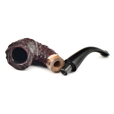 Курительная трубка Peterson Christmas Pipe 2025 Rustic 05 P-Lip, без фильтра вид 5
