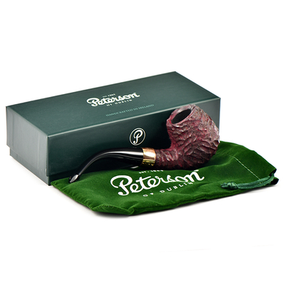 Курительная трубка Peterson Christmas Pipe 2025 Rustic 68 P-Lip, без фильтра вид 7