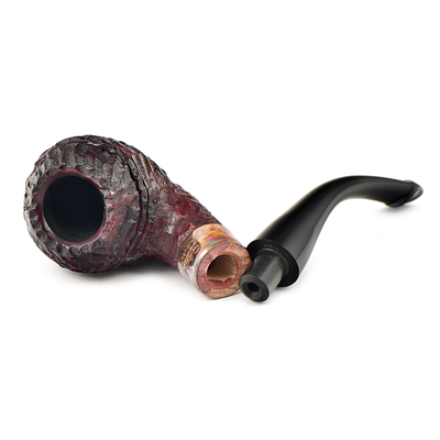 Курительная трубка Peterson Christmas Pipe 2025 Rustic 999 P-Lip, без фильтра вид 2