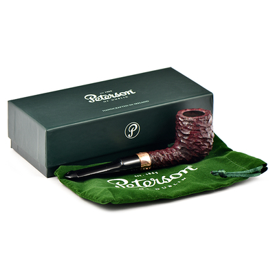 Курительная трубка Peterson Christmas Pipe 2025 Rustic X105 P-Lip, без фильтра вид 7