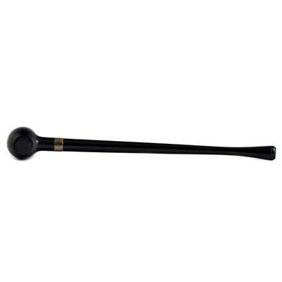 Курительная трубка Peterson Churchwarden - Ebony Barel Silver, без фильтра вид 5