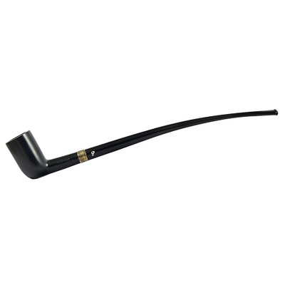 Курительная трубка Peterson Churchwarden Ebony Dublin Silver вид 1