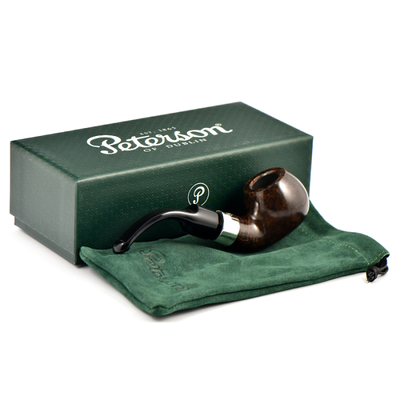 Курительная трубка Peterson De Luxe System Dark Smooth 3s P-Lip, без фильтра вид 7