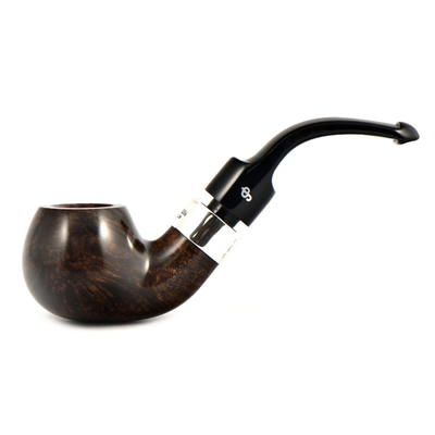 Курительная трубка Peterson De Luxe System Dark Smooth 3s P-Lip, без фильтра вид 1