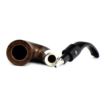 Курительная трубка Peterson De Luxe System Dark Smooth 5s, без фильтра вид 4