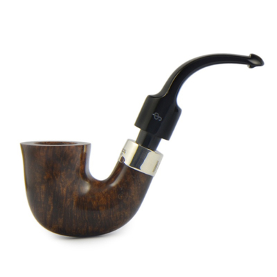 Курительная трубка Peterson De Luxe System Dark Smooth 5s, без фильтра вид 1