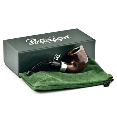 Курительная трубка Peterson De Luxe System Dark Smooth 5s P-Lip, без фильтра вид 7