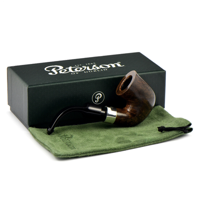 Курительная трубка Peterson De Luxe System Dark Smooth 5s, без фильтра вид 5