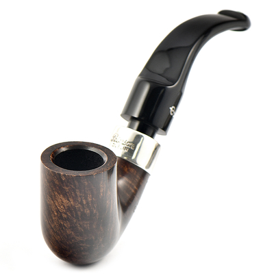 Курительная трубка Peterson De Luxe System Dark Smooth 8s P-Lip, без фильтра вид 3