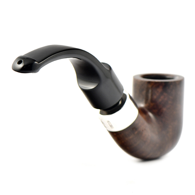 Курительная трубка Peterson De Luxe System Dark Smooth 8s P-Lip, без фильтра вид 6