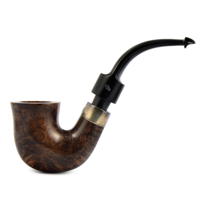 Курительная трубка Peterson De Luxe System Dark Smooth XL5S, без фильтра вид 1
